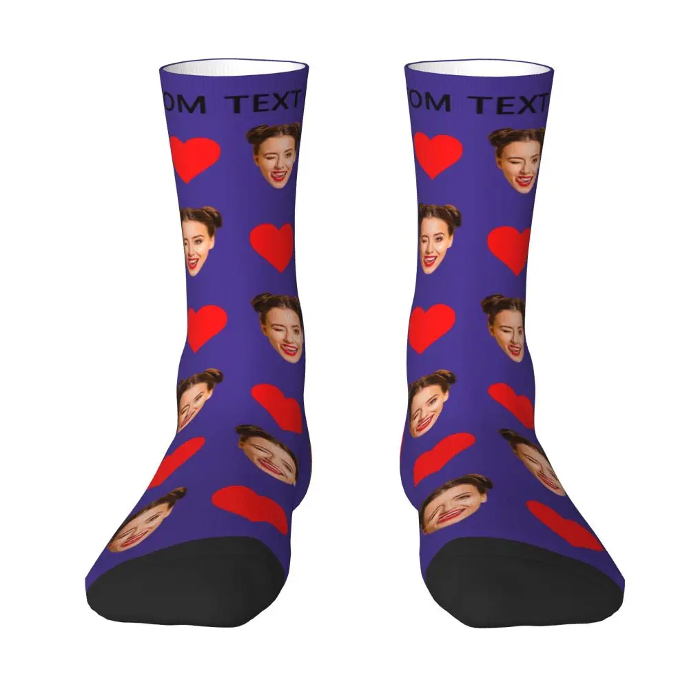 Personal Custom Avatar Printed Socks Cozy Sport Middle Tube Socks Cotton for Unisex Birthday Present 7 Sa183a01cf1154b1eb8664988ee585ef3V
