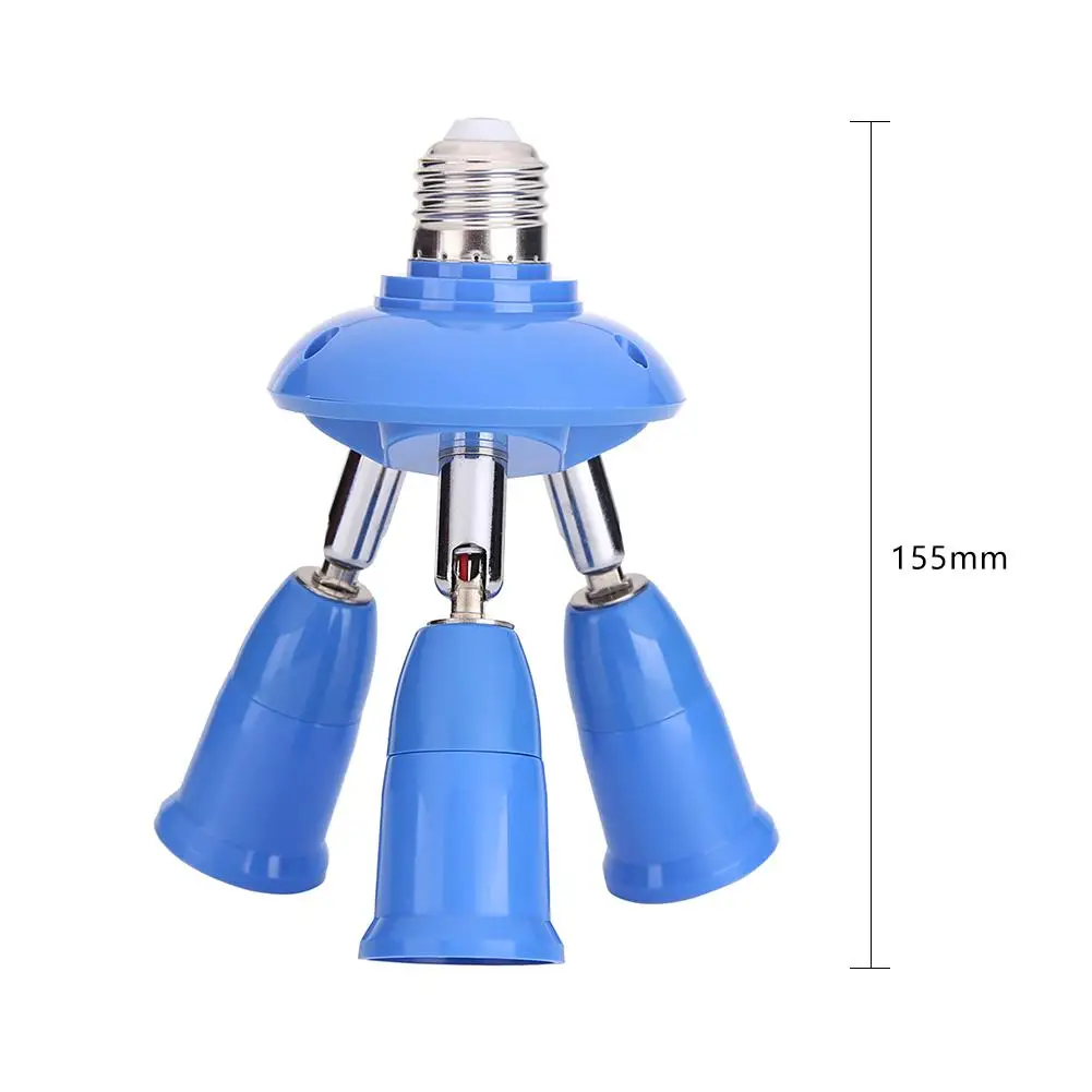 3 in 1 E27 to E27 Lamp Base Socket Splitter LED Light Bulb Adapter Holder Converter Lighting Lamp Bases Extended LED Bulbs lamp holder lamp bulb holder lamp base lamp socket adapter lamp socket extender