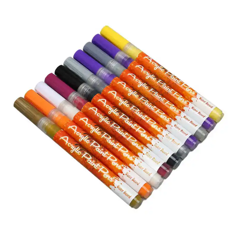 

Nail Art Pen Set Easy To Handle Nail Point Graffiti Dotting Pen Small for Home