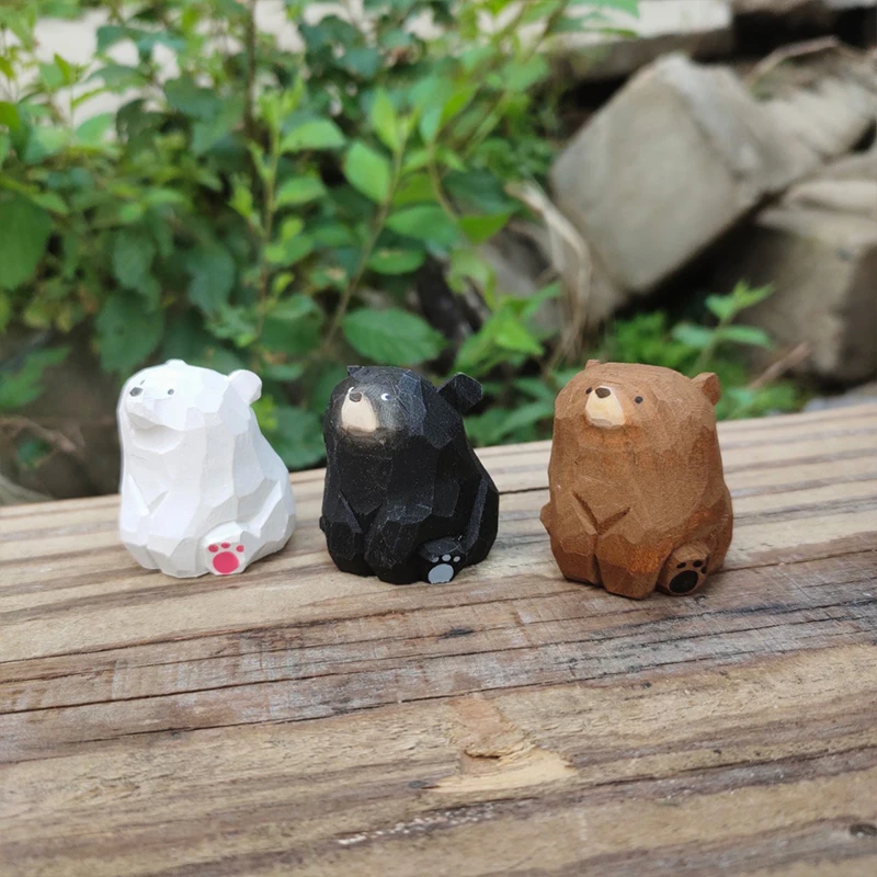 Wooden hand-carved animals - Image 5