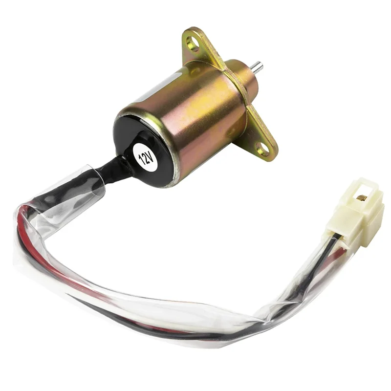 

Электромагнит отключения подачи топлива для двигателя 12V Takeuchi 1503ES-12S5SUC5S, стопорный соленоид, часть 17594-6001-4 SA4569T, SA-4562T