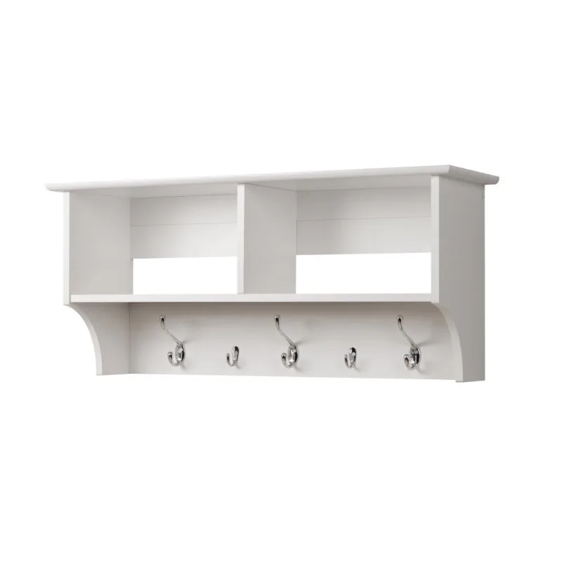

Prepac Wood Floating Shelf, White Wall Shelves/Floating Shelves