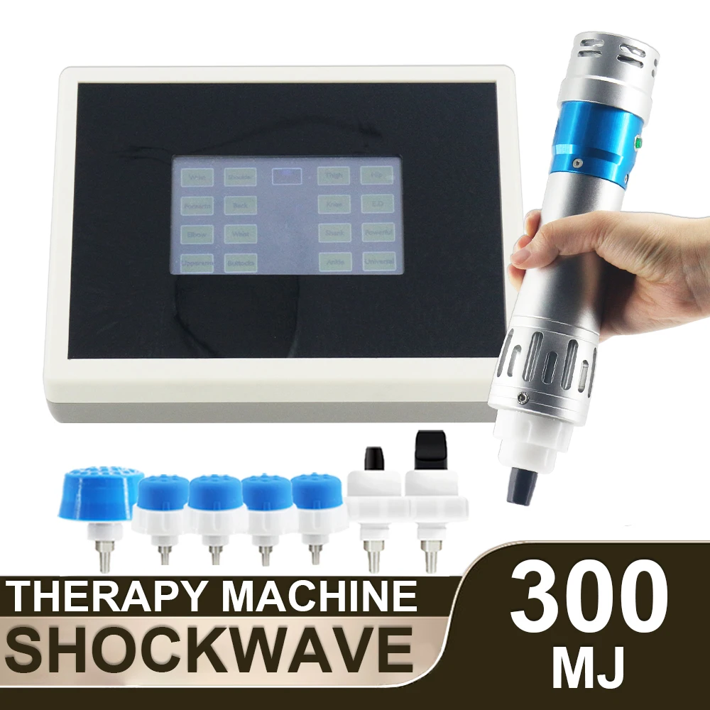 

300MJ Shockwave Therapy Machine Physiotherapy ED Treatment Neck Pain Relief Muscle Relaxation Massager New Shock Wave Equipment
