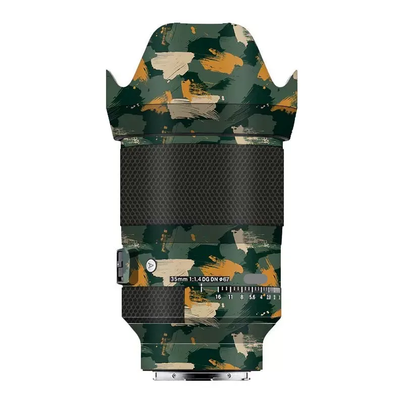 Für Sigma Art 35mm f 1,4 dg dn Aufkleber Haut Vinyl Wrap Film Kamera Objektiv Schutz aufkleber art35 35 1,4 f/1,4 dgdn für Sony E Mount – Detail 2