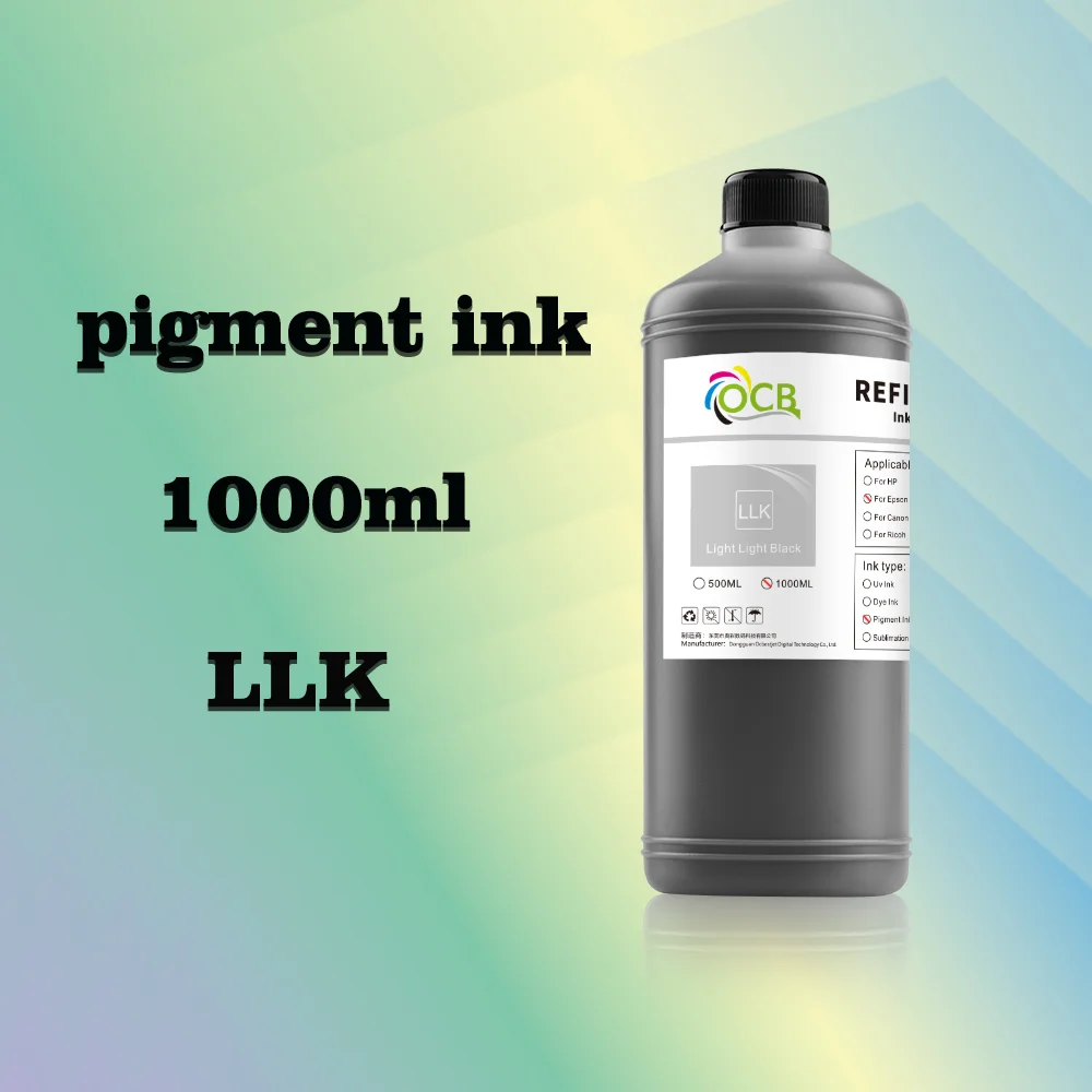 1000ML Waterproof Pigment Ink For Epson P6000 P7000 P8000 P9000 P6080 P7080 P8080 P9080 Inkjet Printer (11 Color Available)