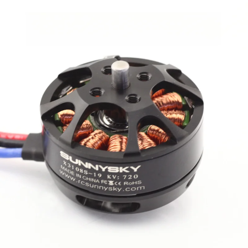 Sunnysky X3108S Disc Type Brushless Motor 720KV 900KV 3-4S LiPo 30A ESC for F450 F550 Tarot 650 RC Multirotor Aerial Drone thumbnail 4