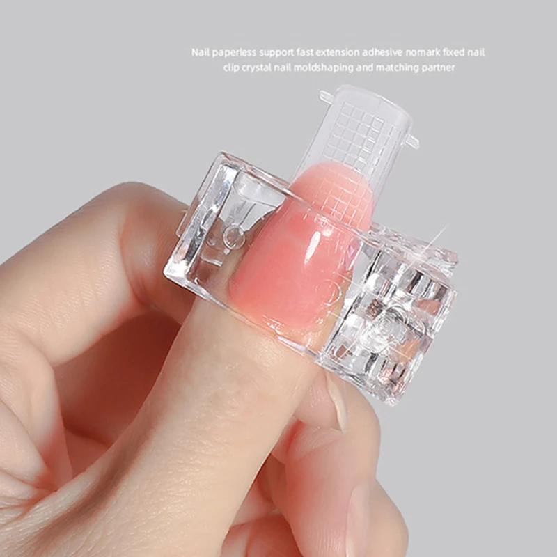 Transparent Acrylic Nail Clip 5/10PCS Building Tips Clips Finger Nail 2 Sa184ca1826c44439aa8537673c16eab97