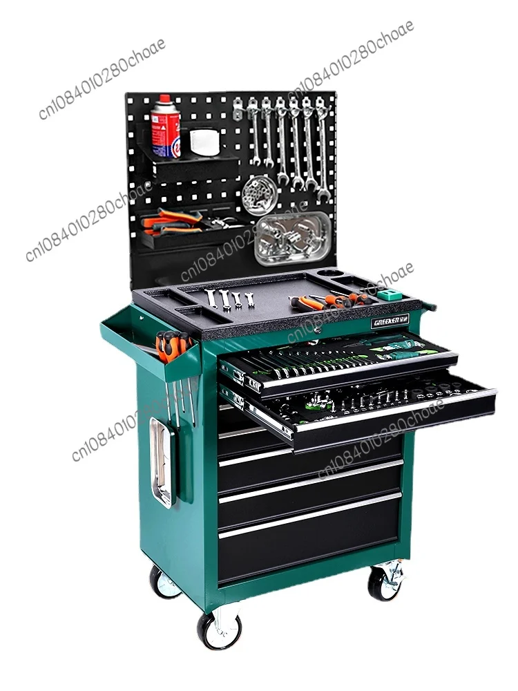 

Lvlin Auto Repair Tool Car Drawer Hardware Repair Trolley Box Multi-Functional Mobile Heavy Tool Cabinet for Workshop