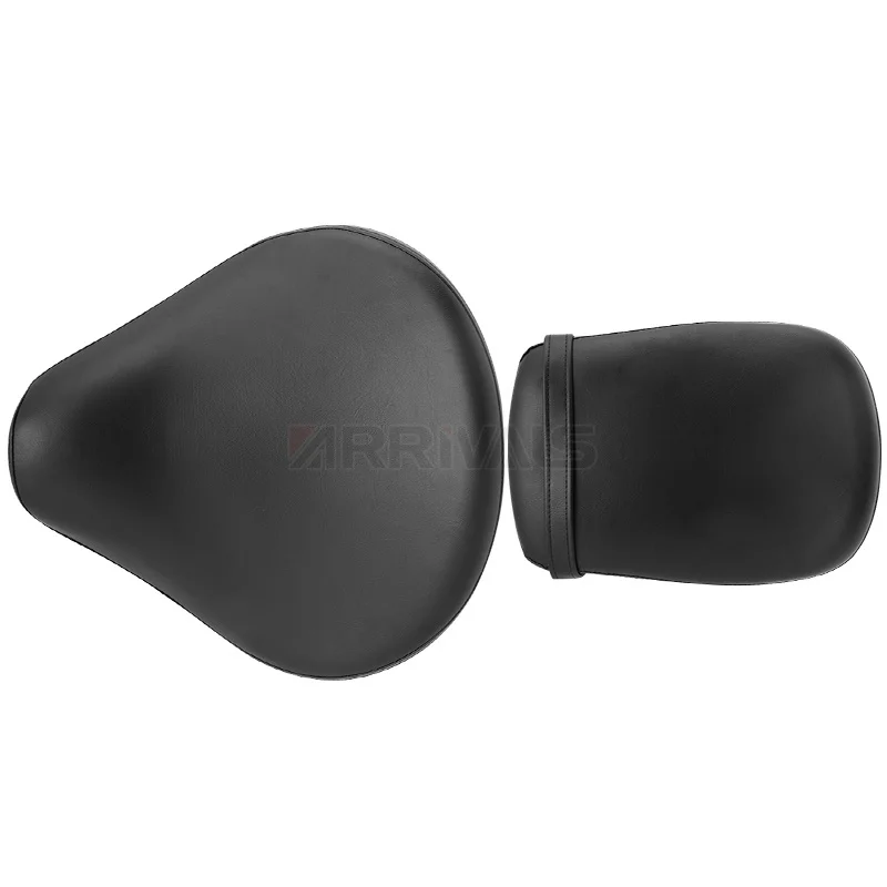 Motorcycle Seat Set For Yamaha V-Star 1100 Classic (1999-2011) - PU Leather, Waterproof - Driver & Passenger Seats