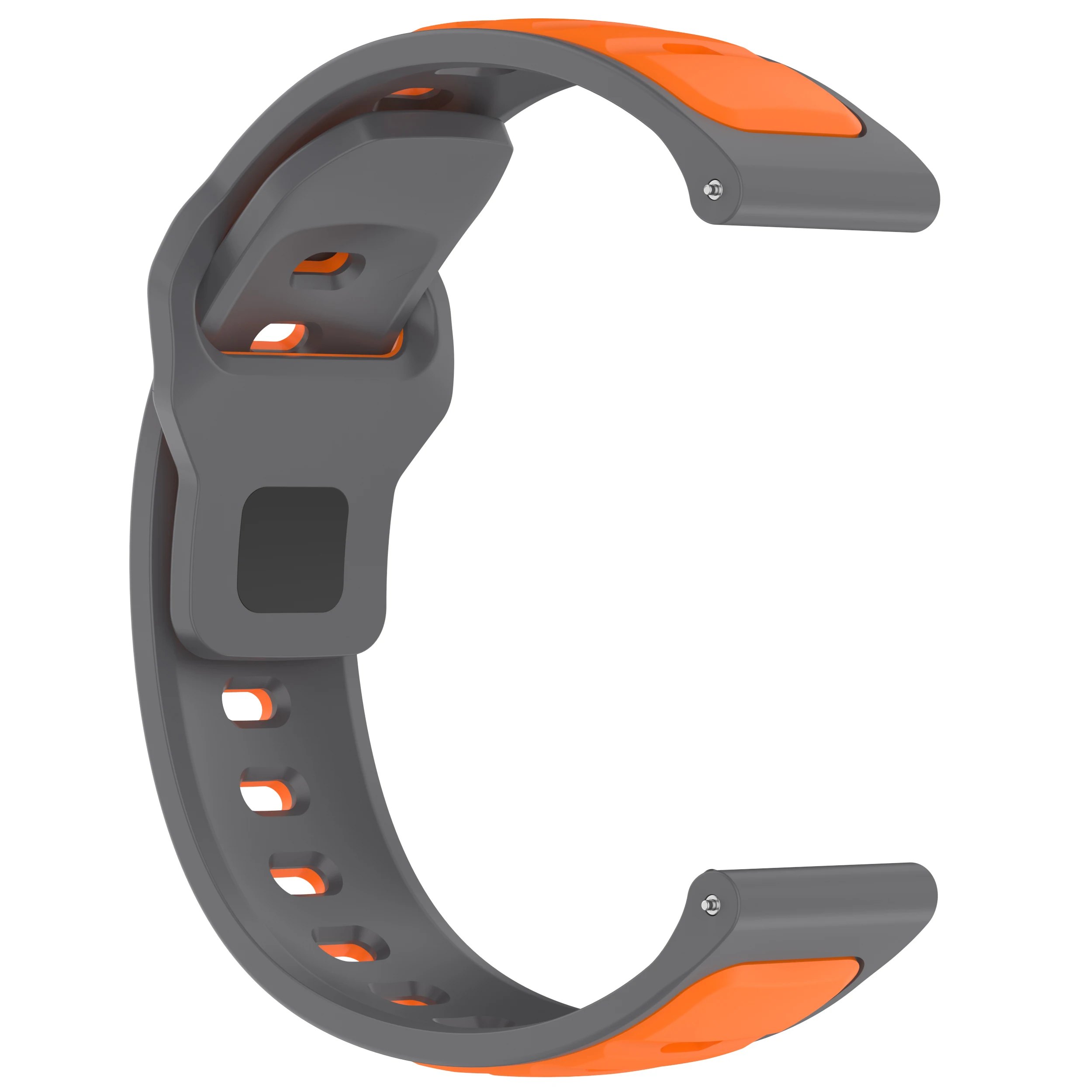 Silicone Sport Wristband Strap, 20/22mm – Enhanced Comfort and Durability