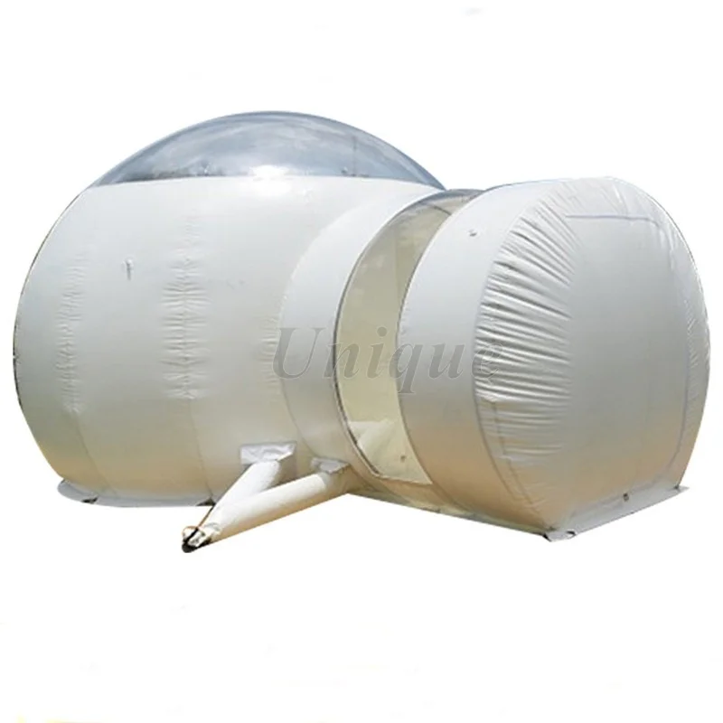 Tenda Gonfiabile Su Misura All'Aperto Della Cupola Dell'Hotel Del Pvc, Casa Trasparente Della Bolla, Tenda Di Campeggio Di Glamping Da Vendere