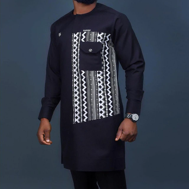 Kabiru African 2 Piece Kaftan Outfit - Image 4