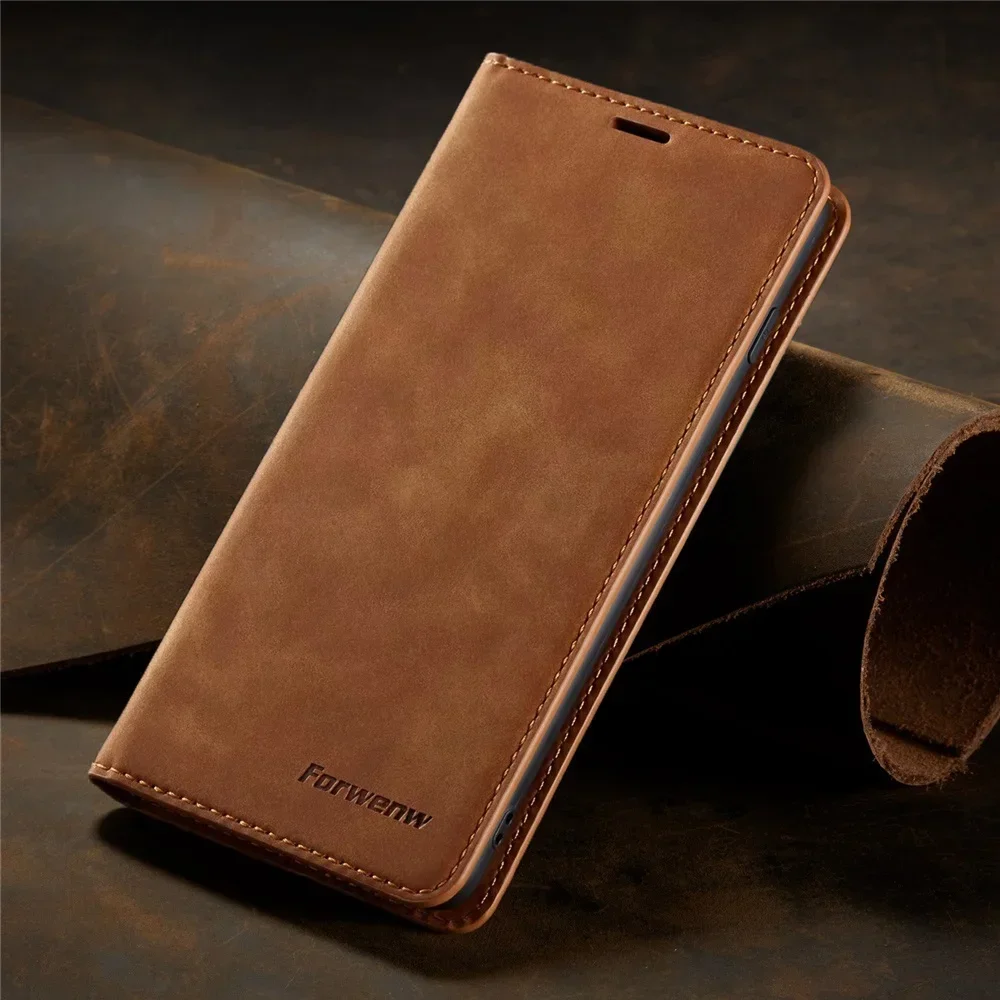 thumbnail image 1 of Wallet Card Flip Leather Case For Samsung Galaxy S10 5G S20 FE S21 Plus S22 S23 FE S24 Ultra A14 A15 A33 A34 A51 A52 A53 A54, 1 of 5