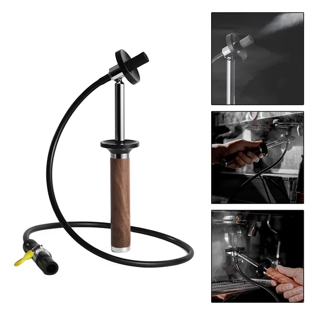 Spazzola Per Pulire Testina Macchina Da Caffè - Con Cucchiaio Antiscottatura E Deflettore Acqua, Resistente Al Calore - Foto 3