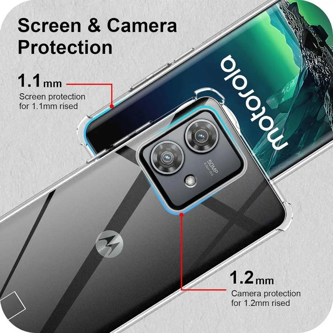 Shockproof Clear TPU Airbag Case - Ultra Protective Cover