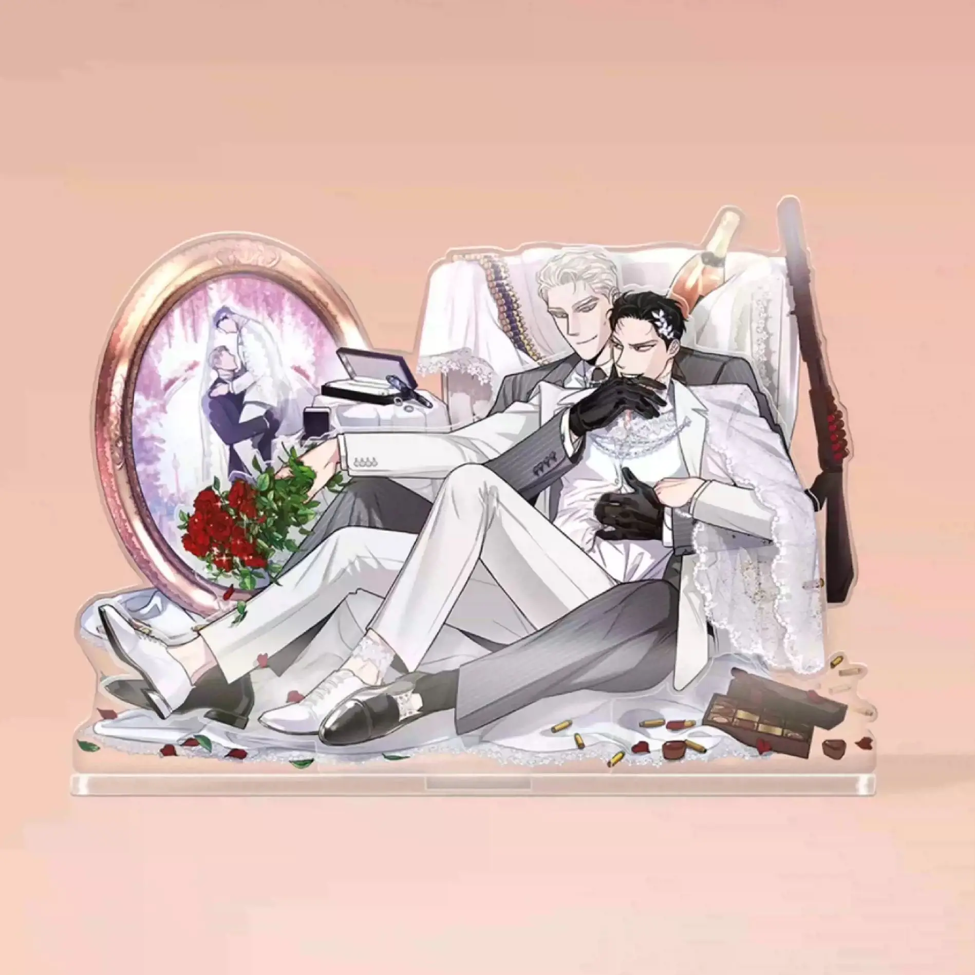 薔薇とシャンパン ウォーターグリッター ２種 韓国BL 薔薇とシャンパン ウォーターグリッター 2種 韓国BL