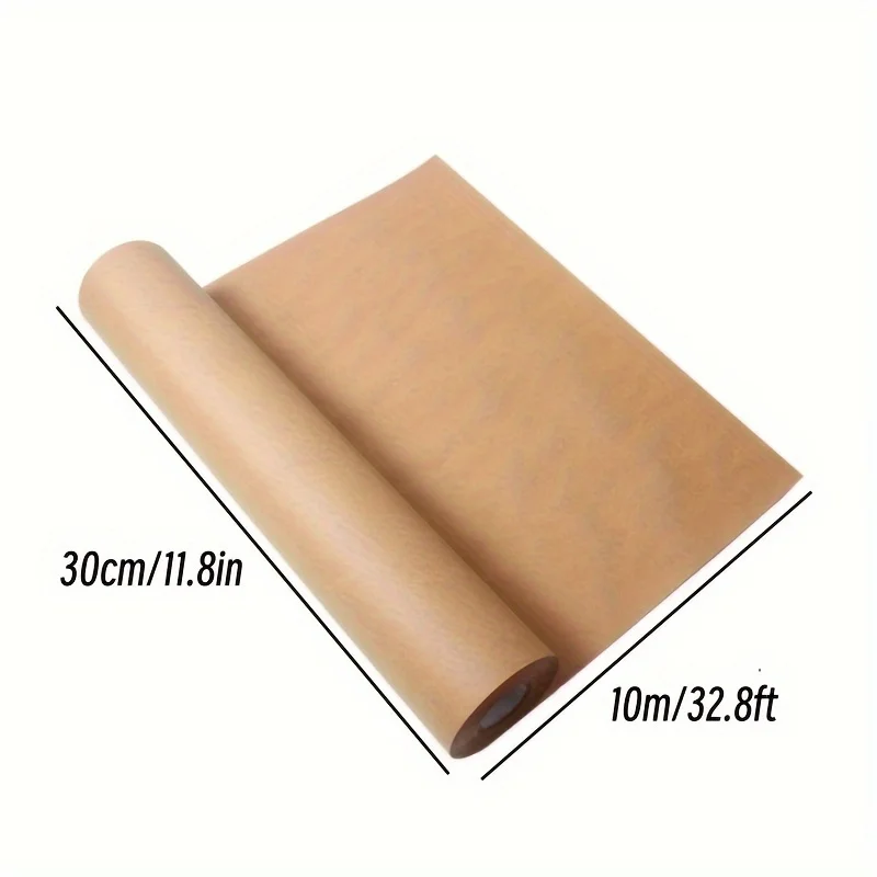 Multi-purpose 30cm*10.0meter Drum Kraft Paper In Various Colors, Suitable For Mobile Wrapping Paper, Gift Packaging