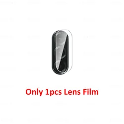 8 - in - 1 Clear Tempered Glass and Camera Screen Protector Film for SamsungA16 4G or 5G (Only 1pcs Lens Film)