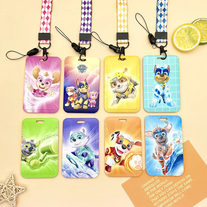 Simpatico Paw Patrol Porta Carte Anime Portafoglio Minimalista Porta Carte Pacchetto Porta Carte Di Appartenenza Porta Badge Regali Di Compleanno Per 