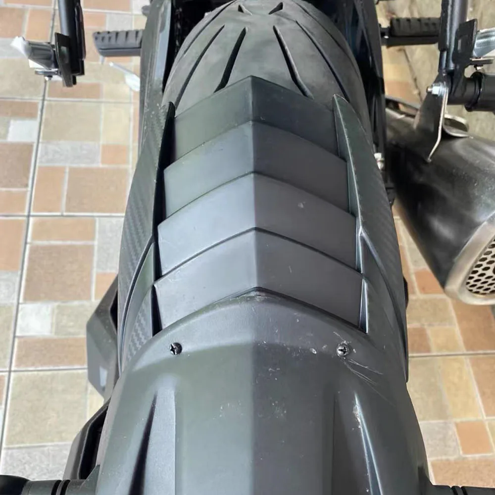 Nuovo Fit 300Ac Moto Parafango Posteriore Extender Parabordi Estesi A Prova Di Schizzi Per Voge Ac300 300Ac 300 Ac