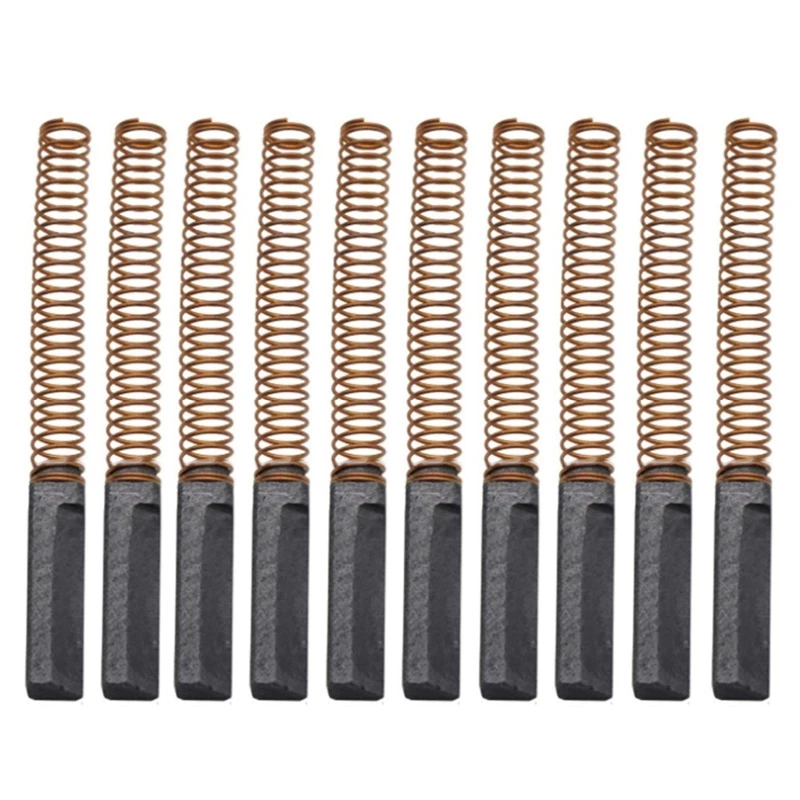 10 Pcs Carbon Brushes Suitable for 5k5sswhk55k Carbon Mixer Motor Brushes Replacement for KitchenAid Stand Mixers