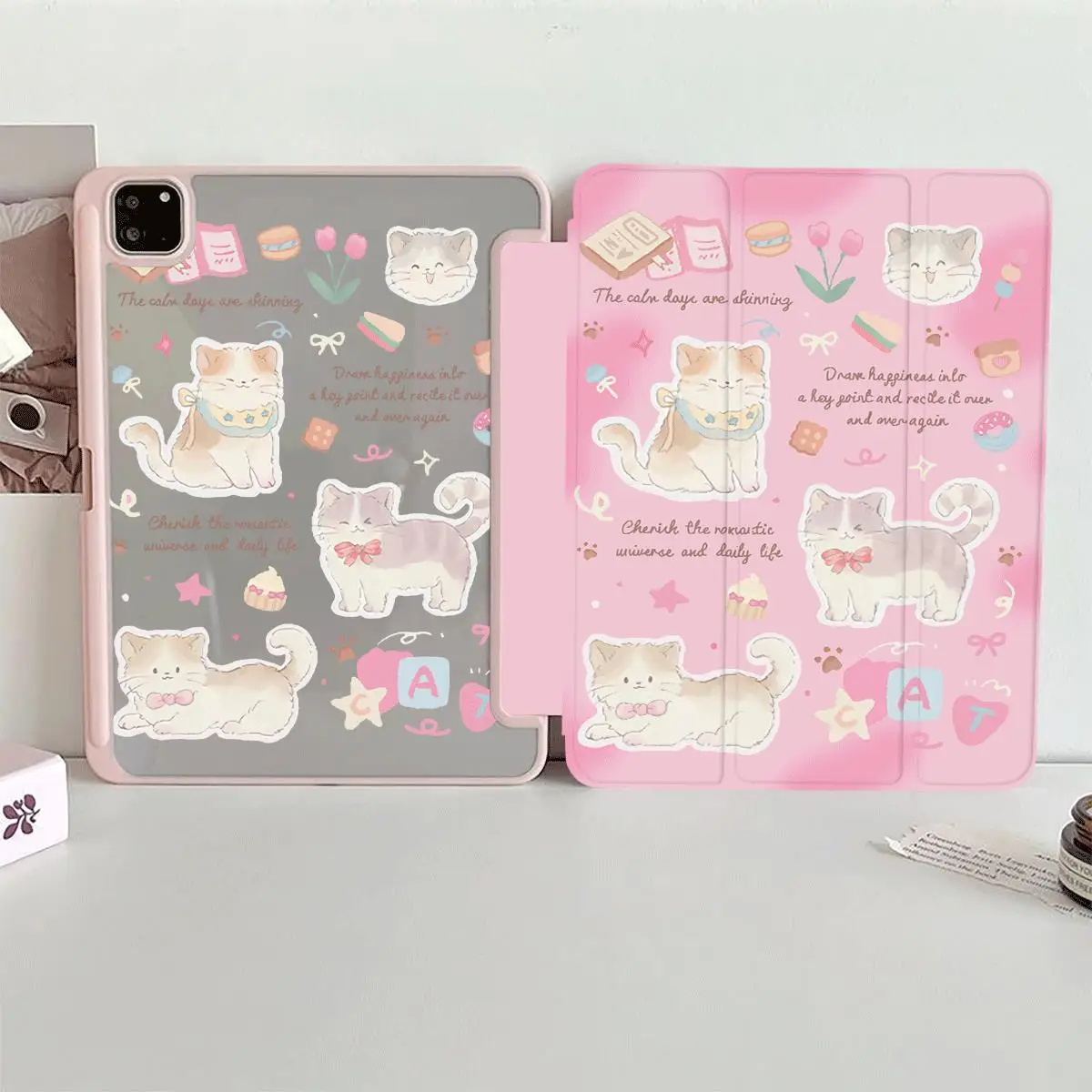 Musical Cat Smart Tablet Case - Universal Fit Cover