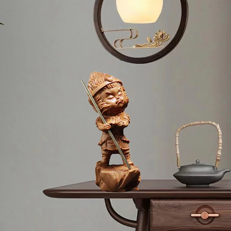 

Естественный ципарис, статуэтка мифологического персонажа Sun Wukong, статуэтки с китайскими характеристиками, технические украшения