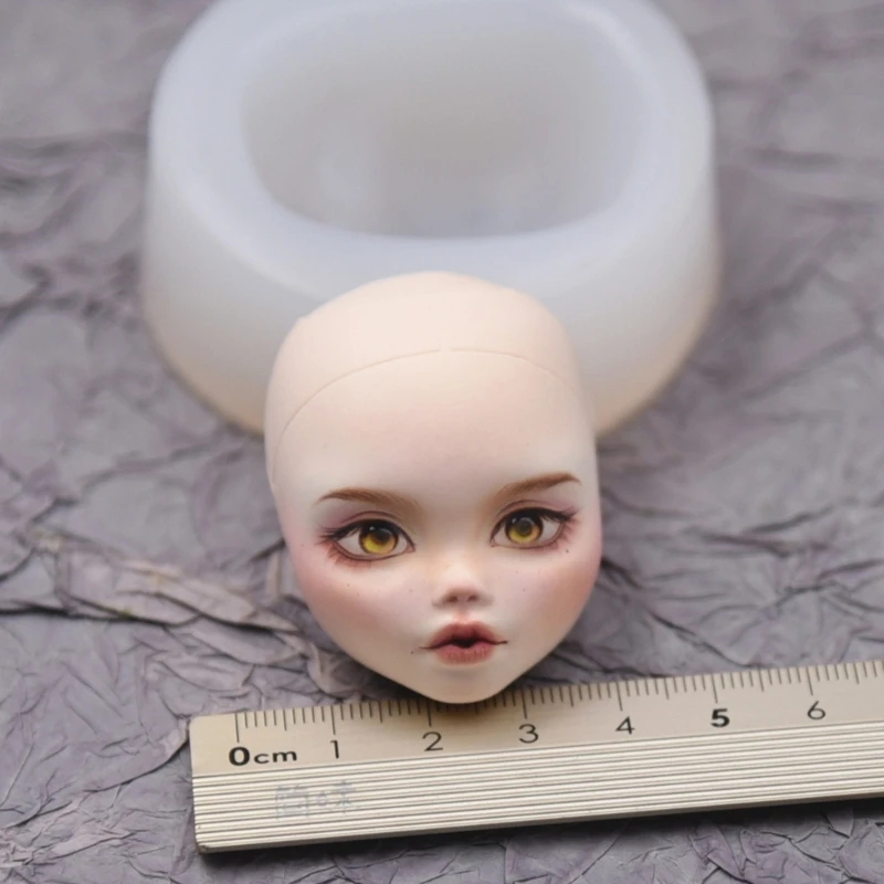 Elf Face Clay Molds for Elf Toy Epoxy Resin Casting DIY Handmade Craft silicone mold