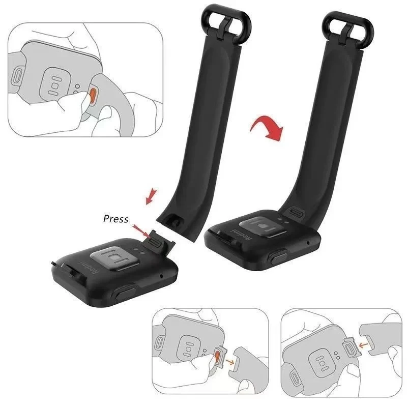 Watch Strap For Smart Watches Waterproof Nylon Replacement Band