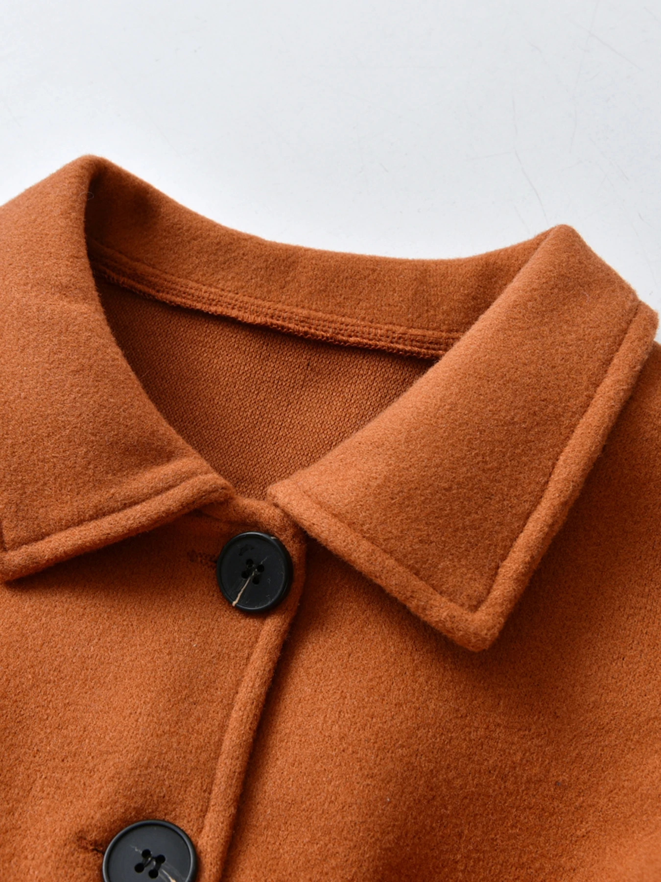 Girls Outerwear Spring and Autumn Girls' Single-breasted Toddler Jacket Casual Solid Color Cute Bow Belt
