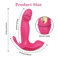 APP-Steuerung Tragbarer Höschenvibrator für Frauen Klitoris-Stimulator Wackeln G-Punkt-Vibrator Weiblicher Masturbator Sexspielzeug für Frauen 6