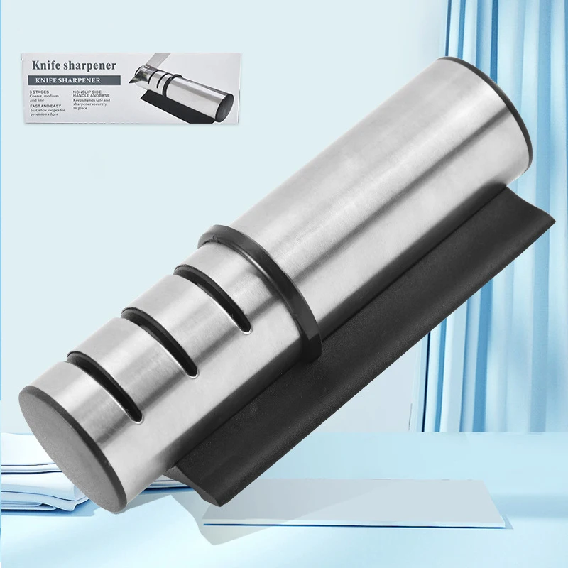 Knife Sharpener Scissors Sharpener Diamond Ceramic Sharpening Stone Coarsegeinding Daily Sharpening Kitchen Gadgets knife sharpener kitchen knife sharpener knife sharpening stone diamond sharpening stone
