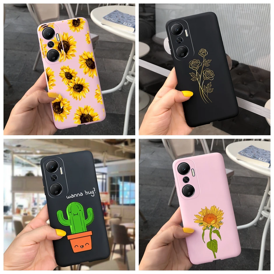 LovelyPlantPhoneCaseForInfinixHot204G682CoqueStandSoft