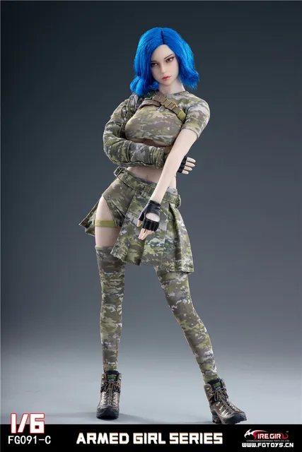 Fire Girl Toys 1:6 FG048A Tactical Uniform Clothes For 12inch Female PH TBL  Body