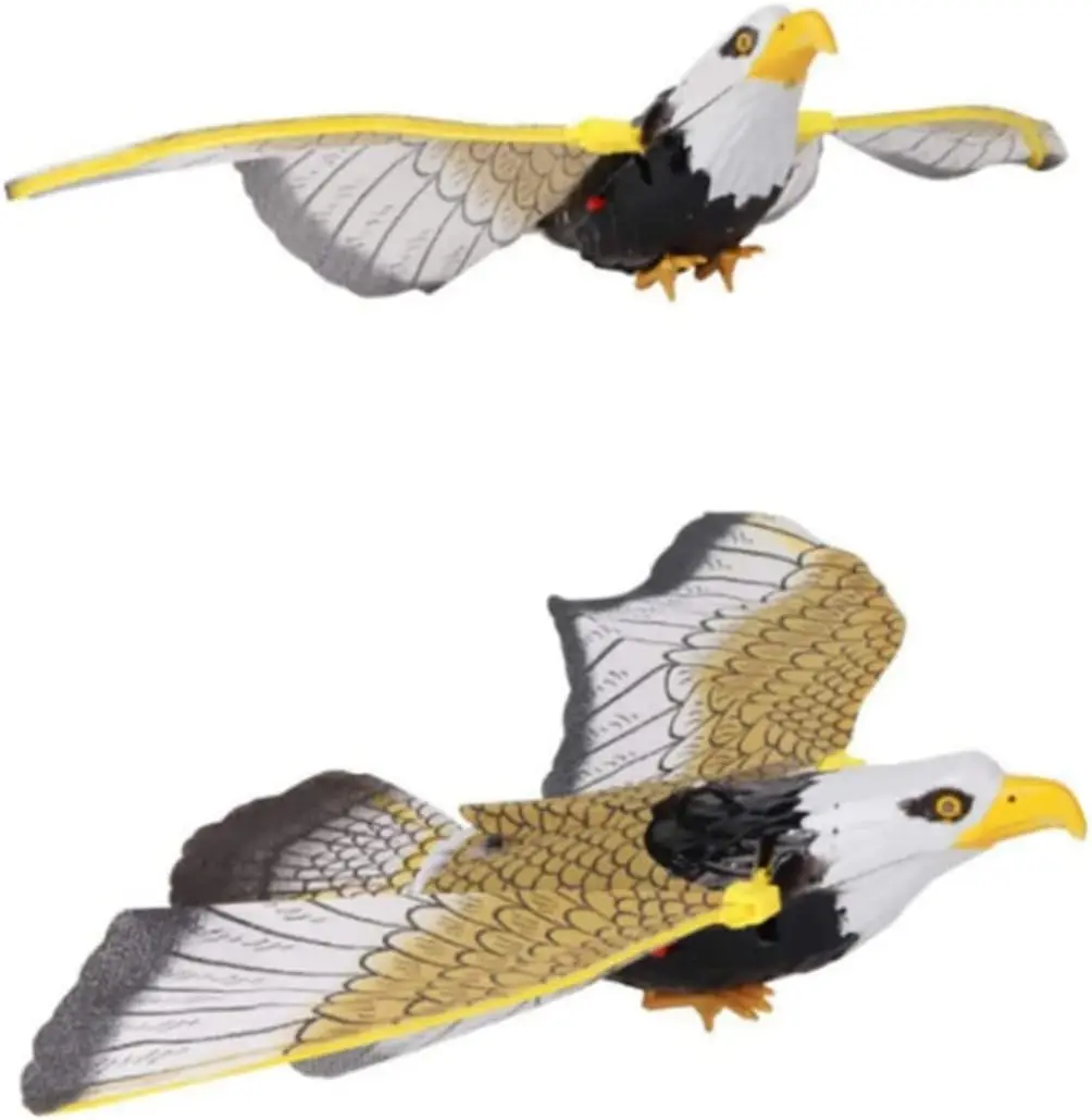 Bird Repellent Hanging Eagle Hawk Scarer Deterrent Repellent Hunting Garden Decoy Repellent Pest Protection Plants Garden Decor - 6