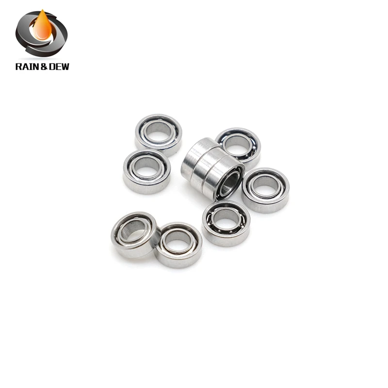 10Pcs 3x6x2 Stainless Steel Ball Bearing ball bearings SMR63 Open Ball Bearings ABEC-7