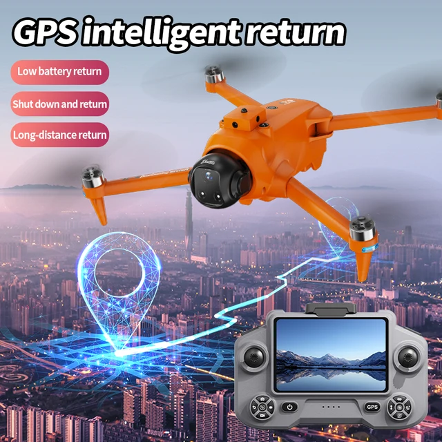 New AE20 MAX GPS Drone Professional 4K Camera 5G FPV Brushless Airdrop Avoiding Obstacle Screen Control Foldable Quadcopter Toys