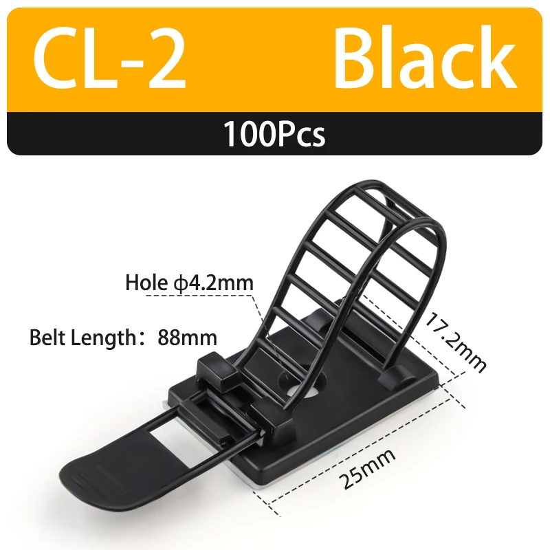 CL-2 Black 100pcs