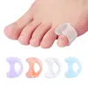 Big Toe Straightener Thumb Valgus Protector Silicone Gel Foot Fingers Toe Separator Bunion Adjuster Feet Pads Relief Foot Pain 5