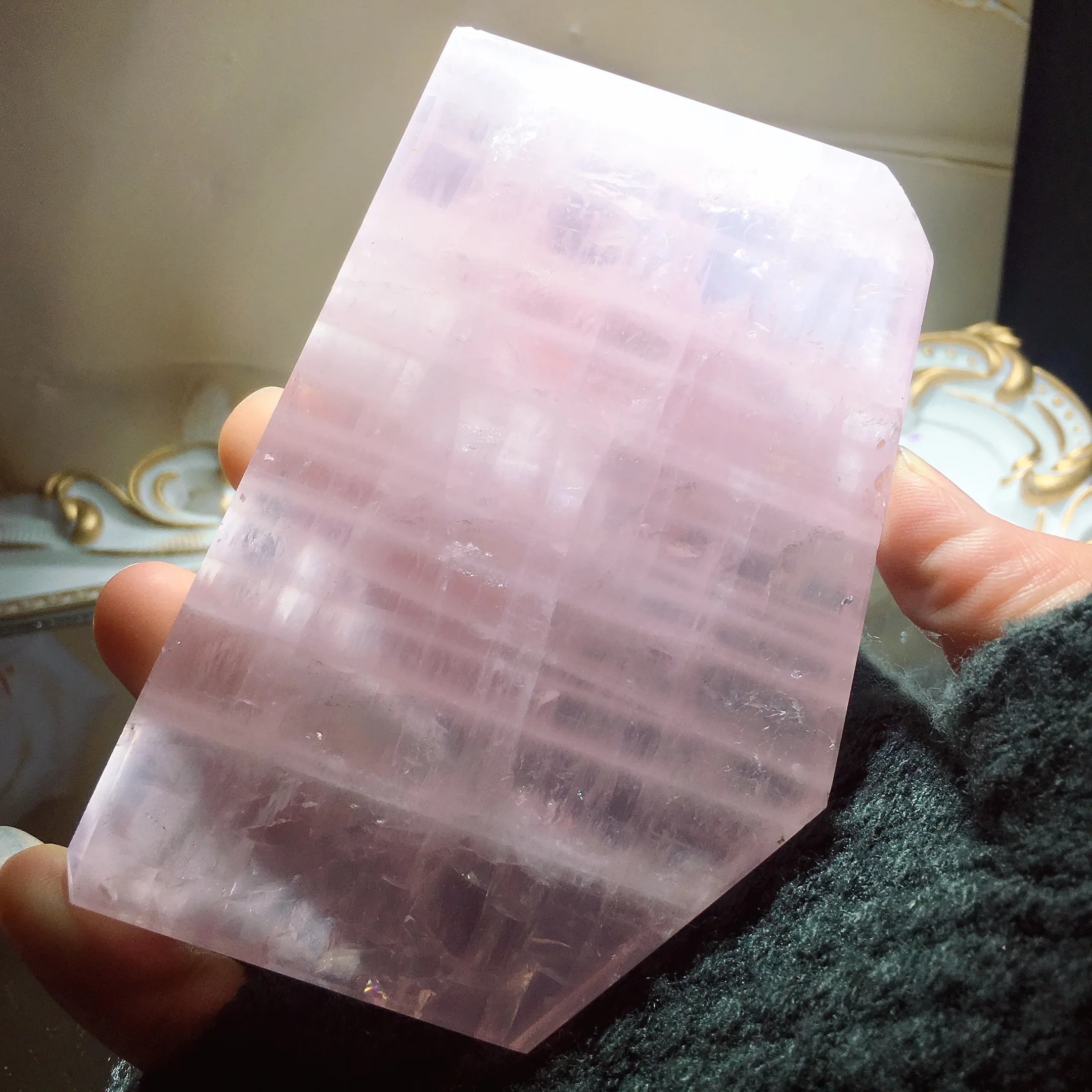 Rose Quartz Slice 2520