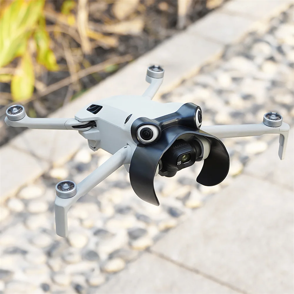 DJI 미니 4 프로 짐벌 후드 캡 가드 커버 카메라 렌즈 썬 쉐이드 렌즈 안티 플레어 프로텍터 드론 액세서리 (BRDRC)