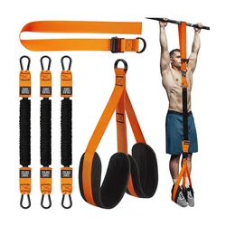 Enhanced Resistance Bands for Pull-Up Assistance and Full-Body Workout (Without  handle)