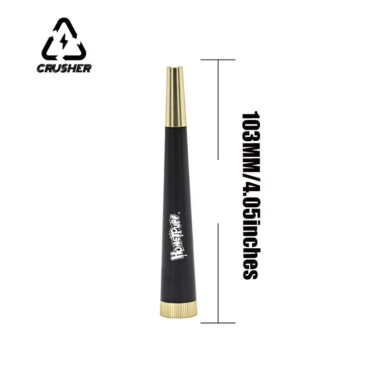 Herb Smoking Pipe Metal Cone 5 Activated Carbon Filter Removable Dry Burning Tobacco Smoking Accessories For Smoking