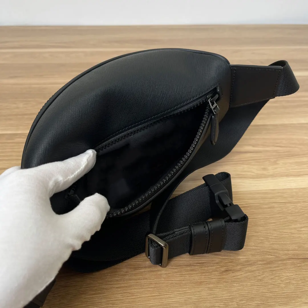 Luxury B Style Bag Men And Women's Trendy Color Contrast Zipper Europe And America Big Casual Color Contrast Phone Shoulder Bag