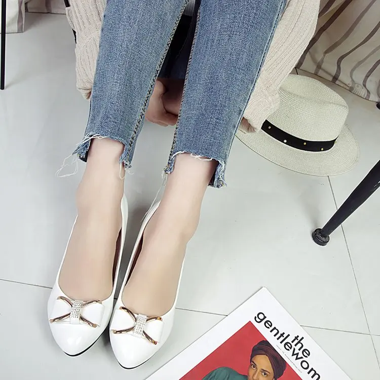 5cm Autumn New Women's Shoes Fashion Professional High Heels Black Red Shallow Mouth Comfortable Work Shoes34-40