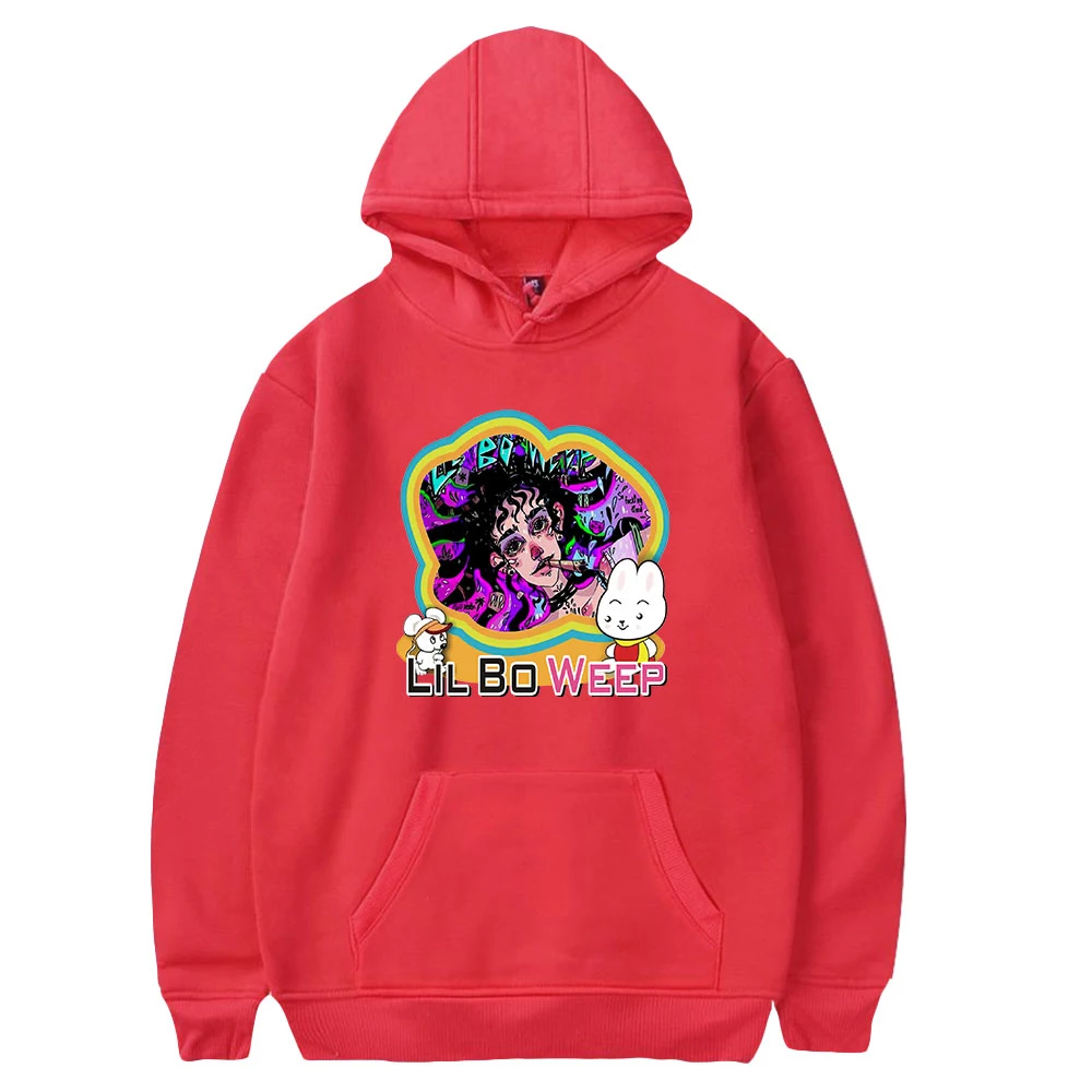 Lil Bo Weep Merch Hoodie Unisex Long Sleeve Sweatshirt Men Women's Hoody Pullover Pop Singer Rest in Peace Rip Clothes