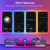30M/20M Mexllex RGB Neon Light Strip with APP &Remote, Color Change Waterproof Music Sync Mode for Bedroom Room Outdoors Decro 3