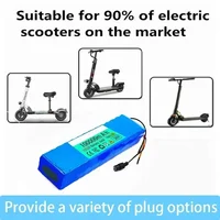 Batterie Lithium-ion pour Scooter électrique 36V 10S2P 10Ah 18650, 500W 36v 4