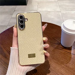 Glitter Diamond Electroplating Phone Case - Samsung A24 5G (Yellow-)