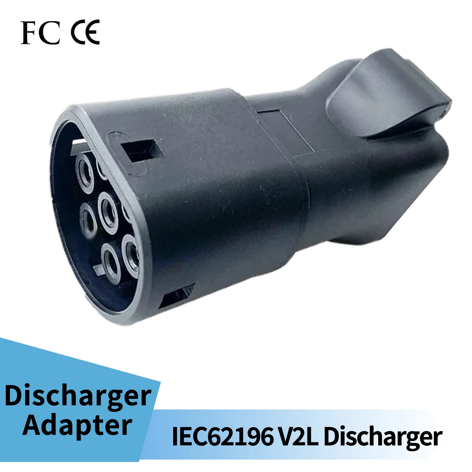 V2D V2L Adapter Vehicle With Type 2 Socket to Load Adapter  Adapter EU for MG4 MG5 KIA EV Discharger
